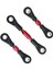 Tt-01 TT01 Için 6 Adet Metal Direksiyon Çubuğu Bağlantı Çubuğu Rot Çubuğu, Kırmızı (Yurt Dışından) 4
