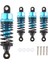 4 Adet Alüminyum Alaşımlı Şok Emici Damper Seti Tamiya Tt-01 ile Uyumlu, Mavi (Yurt Dışından) 3