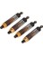 4 Adet 106004 Metal Amortisör 98MM 06038 06062 1/10 Off Road Kamyon Araba Yükseltme Parçaları, 4 (Yurt Dışından) 4