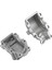 2x Metal Dalga Kutusu Üst ve Alt Kapak 144001-1254 Için 1/14 144001 Rc Araba Yedek Parçaları, Gümüş (Yurt Dışından) 2