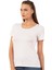 Özkan 26976 Kadın Viskon Kısa Kollu Yuvarlak Yaka T-Shirt 3