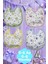 Bebek Cotton Arkası Muşambalı Su Geçirmez Renkli Mama Önlüğü 4'lü Set 0-6 Ay 1