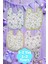 Bebek Cotton Arkası Muşambalı Su Geçirmez Renkli Mama Önlüğü 8'li Set 1-2 Yaş 1