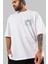 Joker (2) Ön Sol Baskılı Oversize T-Shirt Erkek Kadın Unisex %100 Pamuk Bisiklet Yaka Tişort 3