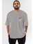 Iron Man (2) Ön Sol Baskılı Oversize T-Shirt Erkek Kadın Unisex Pamuk Bisiklet Yaka Tişort 1