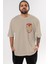 Iron Man (7) Ön Sol Baskılı Oversize T-Shirt Erkek Kadın Unisex Pamuk Bisiklet Yaka Tişort 1