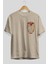 Iron Man (7) Ön Sol Baskılı Oversize T-Shirt Erkek Kadın Unisex Pamuk Bisiklet Yaka Tişort 2