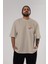 Iron Man (2) Ön Sol Baskılı Oversize T-Shirt Erkek Kadın Unisex Pamuk Bisiklet Yaka Tişort 5