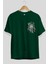 Joker Ön Sol Baskılı Oversize T-Shirt Erkek Kadın Unisex Pamuk Bisiklet Yaka Tişort 2
