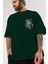 Joker Ön Sol Baskılı Oversize T-Shirt Erkek Kadın Unisex Pamuk Bisiklet Yaka Tişort 3
