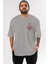Spiderman (9) Ön Sol Baskılı Oversize T-Shirt Erkek Kadın Unisex Pamuk Bisiklet Yaka Tişort 1
