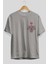 Spiderman (9) Ön Sol Baskılı Oversize T-Shirt Erkek Kadın Unisex Pamuk Bisiklet Yaka Tişort 2