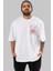 Squid Game (2) Ön Sol Baskılı Oversize T-Shirt Erkek Kadın Unisex %100 Pamuk Bisiklet Yaka Tişort 1