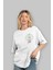 Joker Gym Ön Sol Baskılı Oversize T-Shirt Erkek Kadın Unisex %100 Pamuk Bisiklet Yaka Tişort 4