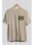 Batman 5 Ön Sol Baskılı Oversize T-Shirt Erkek Kadın Unisex Pamuk Bisiklet Yaka Tişort 2
