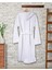 Premium Bornoz Unisex Pamuk | Beyaz 4