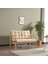 Rio Rattan Bahçe Balkon Oturma Takımı 2+1+1+Camlı Masa Cappuccino 2