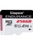 Kingston SDCE-256GB 256GB Microsdxc Endurance 95R-45W C10 A1 Uhs-I Card Only Hafıza Kartı 1