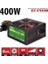 BST-ATX400R 400w, PPFC 12cm Siyah Fanlı ATX PSU Power kablo (Retail Box) Güç Kaynağı 1