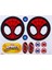 Marvel Spıderman Kablolu Kulaklık Çocuk Kulaklığı Lisanslı Hediye Stıckerlı MV-6513-SAF 5