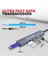 HC000016 Type-C To 4 Port Usb-A Hub Mavi 3