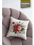 Kırmızı Güller Bahçesi Desenli 4lü Dijital Baskılı Dekoratif Kırlent Kılıfı 43 x 43 cm 052 4