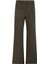 Düz Paça Süet Pantolon 24K2704 Haki 4