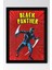 Black Panther Çerçeveli Tablo - Marvel Çizgi Roman Tasarımlı Poster Tablo 1