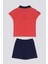 Azure Mavi Bebek Polo Yaka T-shirt Takım 4