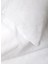 Washed Linen Keten Çift Kişilik Nevresim Beyaz 233 x 228 5