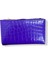 Kadın Mor Renkli Fermuarlı ve Çıtçıtlı Kağıt ve Bozuk Para Bölmeli Cüzdan. 1