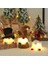 Yılbaşı Dekorları 3pcs Noel Cüceleri Noel Claus Bebek Önderlik Hafif Yılbaşı Ağaç Süsleri Hediyeler Seti (Yurt Dışından) 1