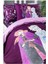 Frozen Lila Disney Lisanslı Lastikli Çarşaf Nevresim Takımı 2