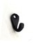 Antika Tarz Dekoratif Pirinç Tekli Mini Askı - 27X11 Mm, Oksit 1