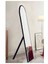 Siyah Ayaklı Antre Koridor Duvar Salon Ofis Yatak Odası Boy Aynası 50 x 150 cm 1