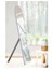 Beyaz Ayaklı Antre Koridor Duvar Salon Ofis Yatak Odası Boy Aynası 50 x 150 cm beyaz 1