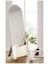 Beyaz Ayaklı Antre Koridor Duvar Salon Ofis Yatak Odası Boy Aynası 50 x 150 cm beyaz 2