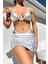Hotflirt Nl 3610 Parıltılı Mini Etekli Takım - Gri - L-Xl 1