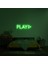 Play Yazılı Oyuncu Odası Duvar Dekoru Neon LED Işıklı Tablo 1