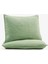 Serenity Keten Kapitone Yastık Kılıfı 2'li Mint 50 x 70 1