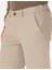 Erkek Vizon Slim Fit Çizgili Kanvas Pantolon 50278471-VR052 6