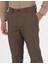 Erkek Vizon Slim Fit Kanvas Pantolon 50278460-VR052 6