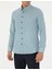 Erkek Mint Slim Fit Uzun Kollu Gömlek 50278869-VR152 6