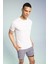 Fit Slim Fit Bisiklet Yaka Baskılı Kısa Kollu Sporcu Tişört X6142AZ23SP 2