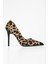 Kadın Massy Leopar Desenli Tüylü Stiletto 2