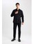Regular Fit Gabardin Uzun Kollu Gömlek A5383AX23AU 4
