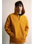 Comfort Regular Fit Rahat Kalıp Kapüşonlu Çıtçıt Kapamalı Baskılı Sweatshirt B4766AX24SP 1