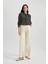 Loose Fit Desenli Uzun Kollu Gömlek Tunik T0609AZ23AU 2