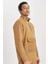 Fit Standart Fit Dik Yaka Fermuarlı Cepli Sweatshirt B4509AX24SP 1