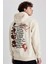 Guns N' Roses Boxy Fit Kapüşonlu Sırt Baskılı Sweatshirt B1639AX23WN 1